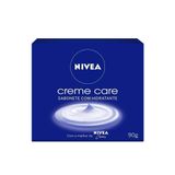 Sabonete Nivea Hidratante Creme Care 90g Embalagem Com 12 Unidades