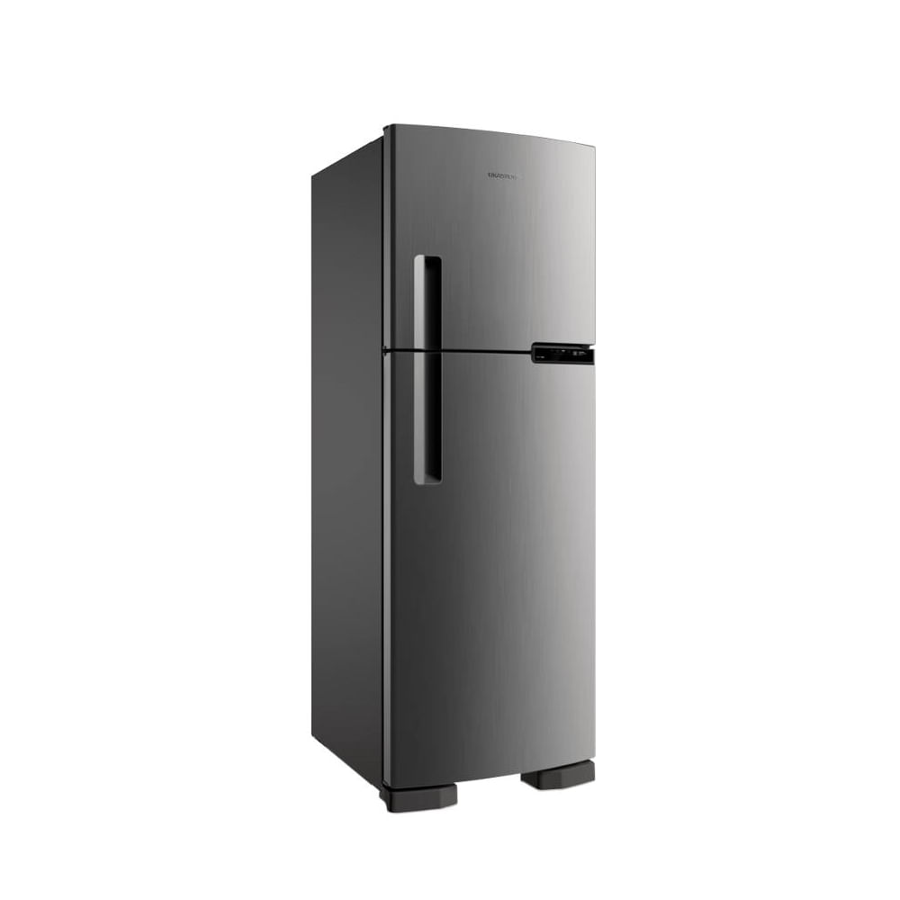 Refrigerador Brastemp Frost Free 375l Controle Eletrônico Brm44hk Inox