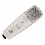 Microfone Behringer C-3 Condensador Cardióide Homologação: 66311909185