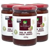 Kit Com 3und Doce De Goiaba Cascão Cremoso São Lourenço 400g