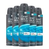 Kit Desodorante Aerosol Dove Cuidado Total 150ml - 5 Unidades