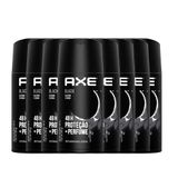 Kit Desodorante Antitranspirante Aerosol Axe Black 150ml - 8 Unidades