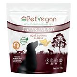 Sticks Petvegan Energy Para Cães Sabor Açaí, Banana E Aveia - 150 G