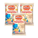 Kit 3 Snack Mucilon Minha Primeira Pipoquinha Assada E Integral 35g