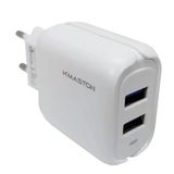 Carregador Fonte Inteligente 5.1a 3usb Y-24-3 Branco + Cabo