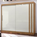 Guarda-roupa Casal 2 Portas 4 Gav 100% Mdf Mx Móveis Seul