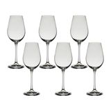 Taça De Cristal Bohemia Para Vinho Branco Helena 250ml 6 Pcs