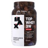 Max Titanium Top Whey 3w Mais Sabor 900g Brigadeiro