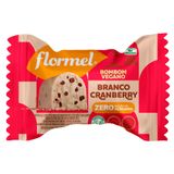 Bombom Flormel Branco Cranberry Vegano Zero Adição De Açúcar 12g