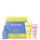 Conjunto De Cuidados Com A Pele Byoma So Hydrating Trio (limpador 30 Ml, Sérum 30 Ml E Hidratante 15 Ml)