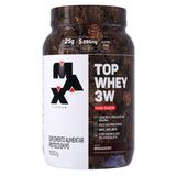 Max Titanium Top Whey 3w Mais Sabor 900g  Brigadeiro