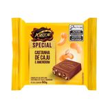 Chocolate Arcor Special Castanha De Cajú E Amendoim 60g
