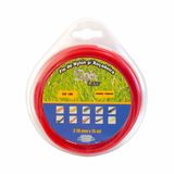 Fio De Nylon 2,70mm Redondo 15 Metros Vermelho Spin Vulcan
