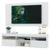 Rack Com Painel Tv Até 65&quot; Suspenso Com 2 Portas Multimóveis
