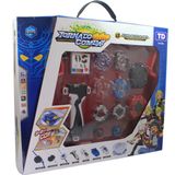 Maleta Beyblade Metal Burst + 2 Lançadores + Arena Td