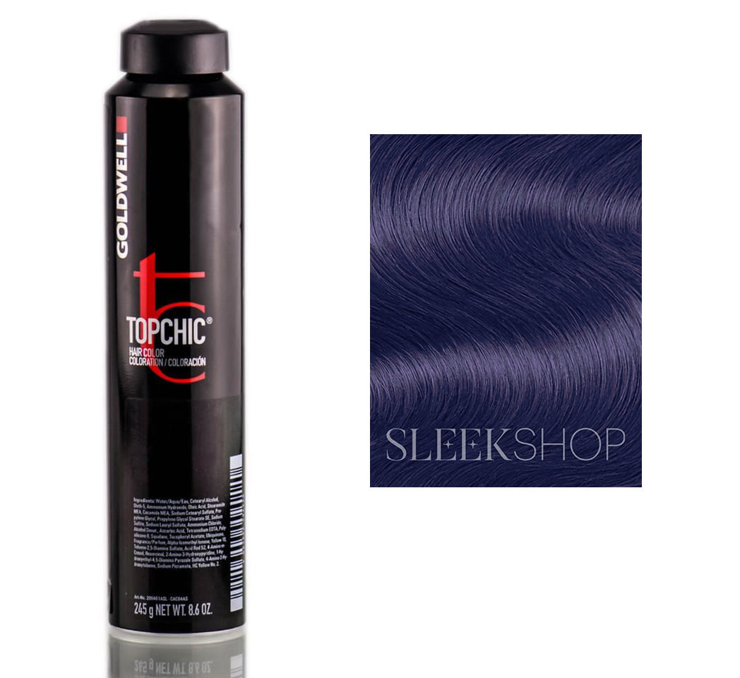 Cor De Cabelo Goldwell Topchic, Vasilha De 8,6 Onças Ash