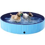Piscina Para Cães: Plástico Rígido Cinza Yaheetech Para Pequenos, Médios E Grandes