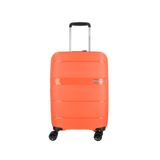 Mala De Bordo Pequena Em Polipropileno American Tourister By Samsonite Linex Cadeado Tsa Laranja