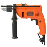 Furadeira De Impacto Black + Decker Com Maleta 1/2 (13mm) 560w 127v Laranja - Tm555kbr