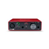 Placa Interface De Áudio Focusrite Scarlett Solo 3 Ger Usb