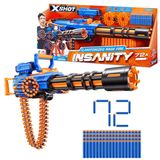 Lançador X Shot Insanity Motorizado Rage Fire Com 72 Dardos