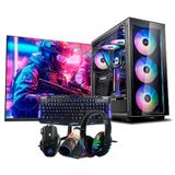 Cpu Gamer I7 Ssd480/ 16gb Nvidia 2gb + Monitor 21 +kit Game