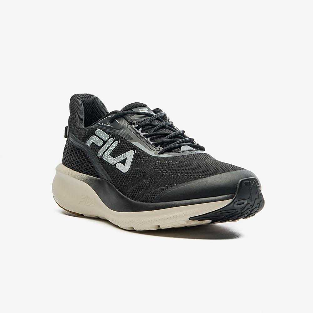 Tênis Fila Masculino Fire 1187923 Preto/cinza 42