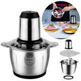 Triturador Alimentos Carne Legumes Elétrico 2l Aço Inox 220v