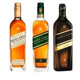 Kit Johnnie Walker (green Label / Gold Label / Double Black)