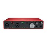 Interface De Áudio Focusrite Scarlett 8i6 3rd Gen