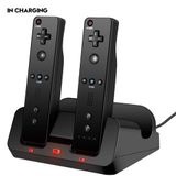 3 Em 1 Para Wii U Charging Station Com 2 Para Wii Baterias B