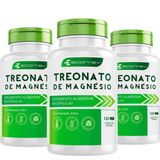 Kit 3 Magnesio L Treonato 500mg Formula Avançada 360cp