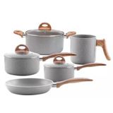 Conjunto de Panelas Ceramic Life Easy Brinox 5 Peças