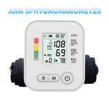 Monitor De Pressão Arterial Portátil Parte Superior Do Braço Bp Máquina Com La