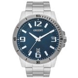 Relógio Masculino Orient Prata Mbss1419 D2sx