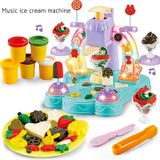 Música Máquina De Sorvete Cor Mud Set, Fazendo Nutritivo E