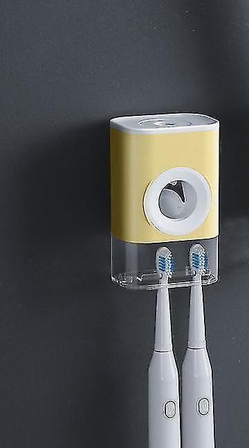 9cm Automatic Toothbrush Holder Suporte De Escova De Dentes De Montagem Na Parede