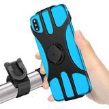 Suporte De Celular De Bicicleta, Moto Universal E Montagem De Bicicleta, Engrossamento De Silicone, 360° Rotativo, Bicicleta Removível E Mon