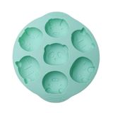 7 Moldes De Bolo De Arroz Animal De Desenho Animado, Moldes De Silicone De Platina