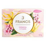 Sabonete Francis Luxo Cerejeira E Ylang 90g - Embalagem Com 12 Unidades