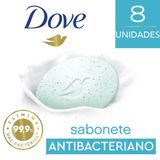 Pack Sabonete Em Barra Dove Cuida &amp; Protege Antibactericiano 8un Leve Mais Pague Menos