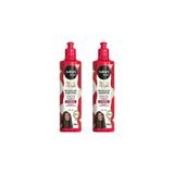 Ativador De Cachos Salon Line Sos Recar Queratina 300ml- 2un