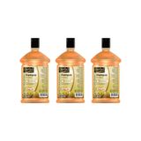 Shampoo Ouribel Keratina 500ml - Kit C/3un