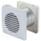 Exaustor Banheiro 100mm Com Grade E Duto Kexb-03 Ventisol