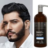 Shampoo Para Cabelo E Barba Escurecedor Black Touch 1 Litro