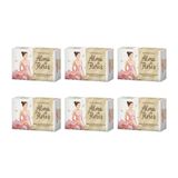 Sabonete Alma De Flores 130g Flores Brancas-kit C/6un