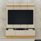 Home Theater Central Mônaco Off White/cinamomo