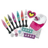 Crianças Diy Simulação Nail Set Girls Cosméticos Caneta Para Unhas