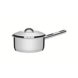 Panela Tramontina Solar Em Aço Inox Fundo Triplo Com Tampa E Cabo 20 Cm 2,9 L - 62501/200