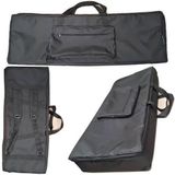Capa Master Luxo Para Teclado Casio Ctk496 Nylon Preto